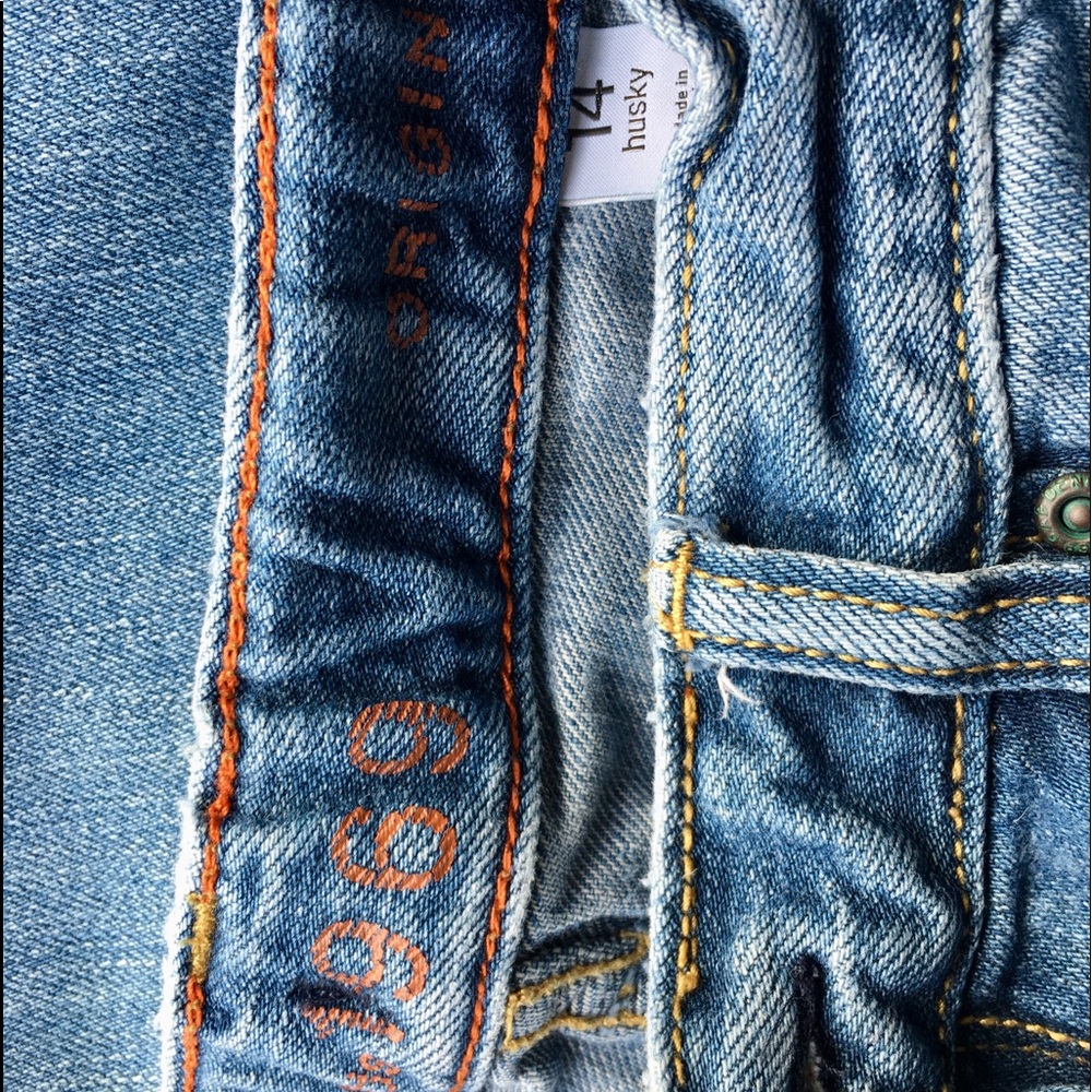 Gap Kids 1969 Boys Jeans Reinforced Knees Husky 14